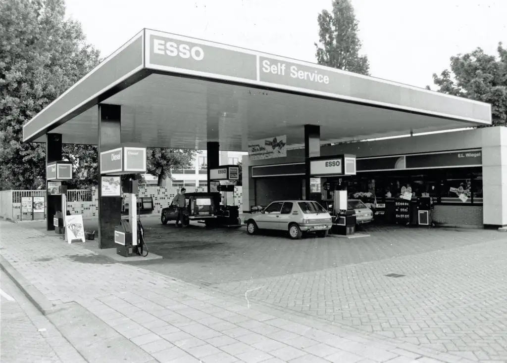 Benzinestation in Venlo